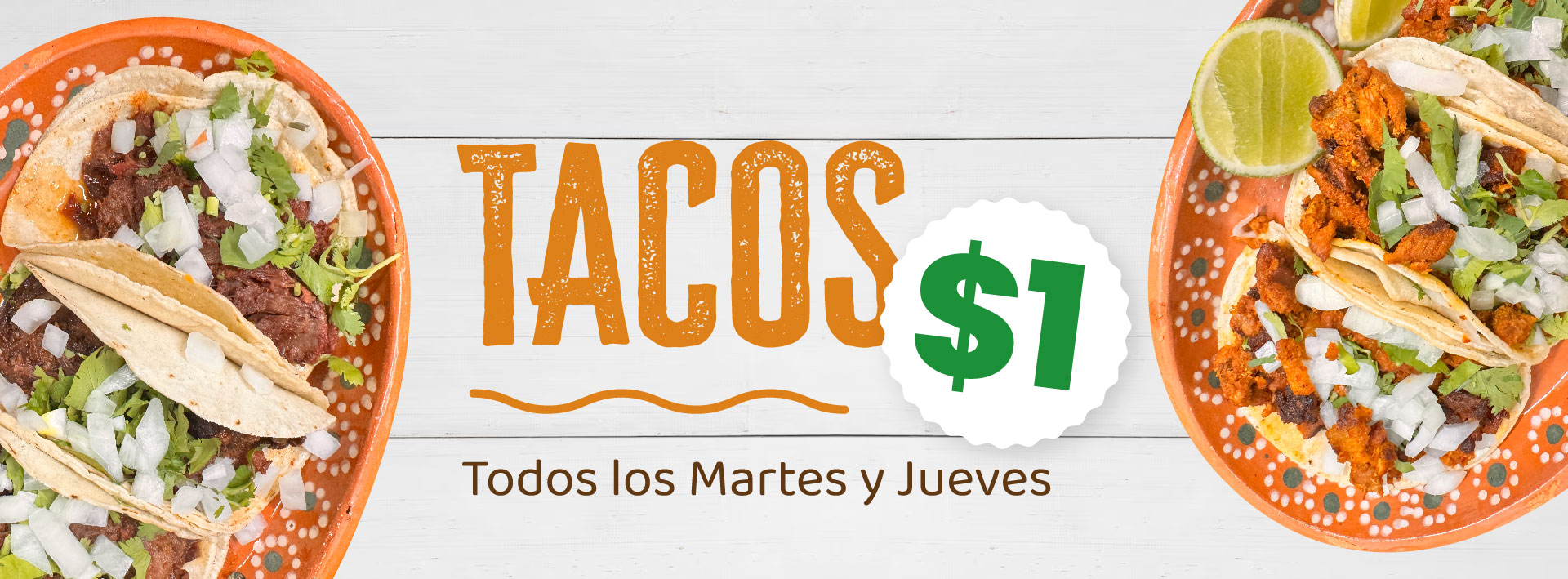 Tacos a un dolar